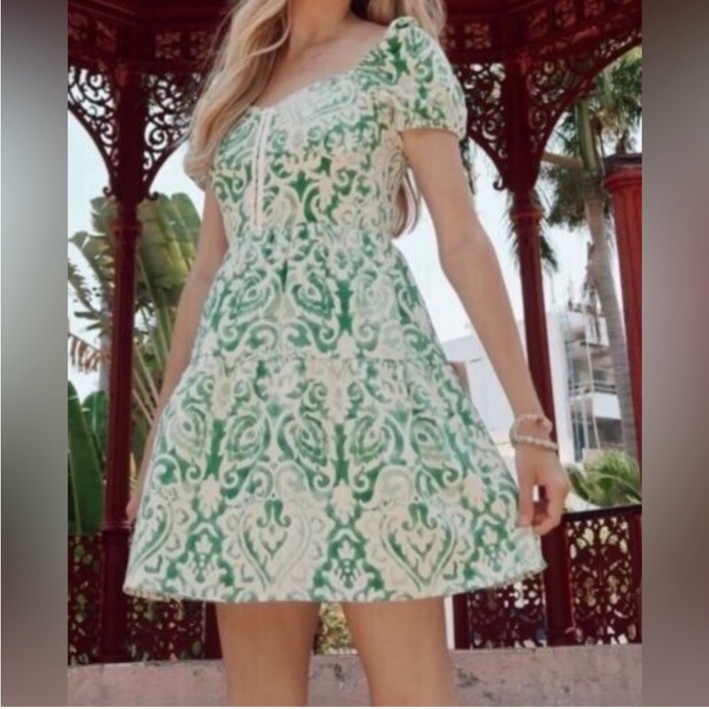 House of Harlow 1960 linen dress size m